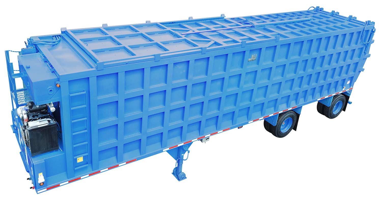 Steel Push Out Transfer Trailer