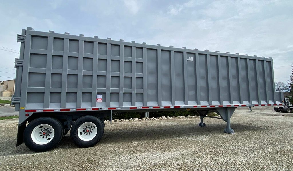 Steel Push Out Transfer Trailer