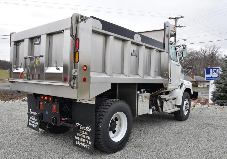 Medium Duty Stainless Steel Dump Bodies J&J Trucks